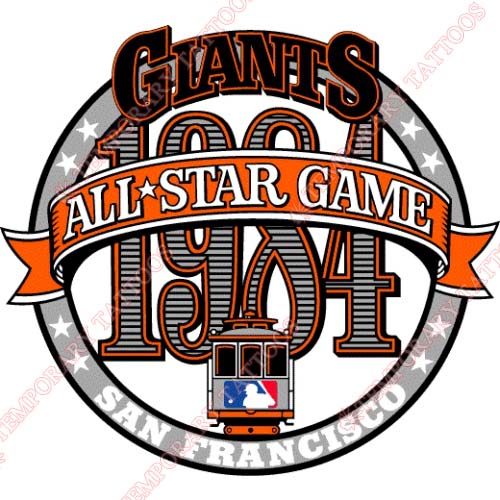 MLB All Star Game Customize Temporary Tattoos Stickers NO.1341